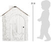 Värvitav papist maja Small Foot 10015 hind ja info | Arendavad mänguasjad | kaup24.ee