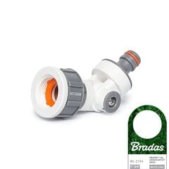 Reguleeritav kraaniadapter Bradas WHITE LINE 1" - 3/4" цена и информация | Оборудование для полива | kaup24.ee