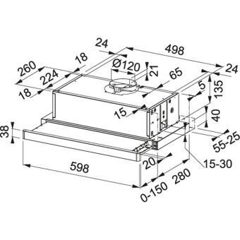 Franke Smart FSM 601 WH/GL цена и информация | Õhupuhastid | kaup24.ee