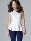 Naiste pluus Lenitif 123816, valge hind ja info | Naiste pluusid, särgid | kaup24.ee