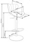Baaritool H69, must hind ja info | Söögilaua toolid, köögitoolid | kaup24.ee
