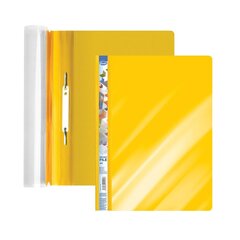 Plastkiirköitja A4 Forofis, 150mkr, läikiv kollane hind ja info | Kirjatarbed | kaup24.ee