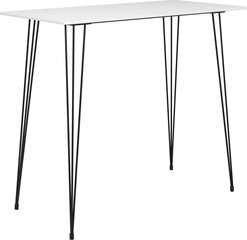 Набор мебели для бара vidaXL из 5 предметов, белый цена и информация | Комплекты мебели для столовой | kaup24.ee