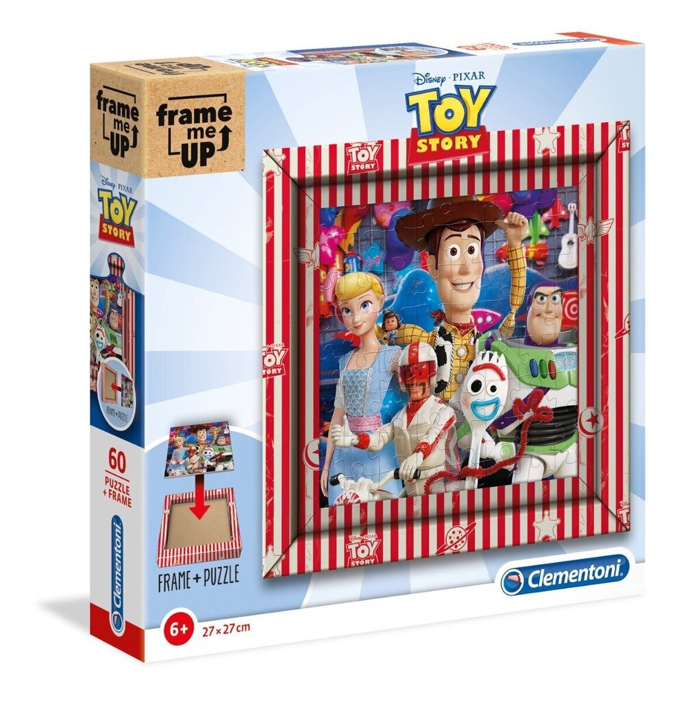 Pusle raamiga Clementoni Toy Story, 60 tk цена и информация | Pusled | kaup24.ee