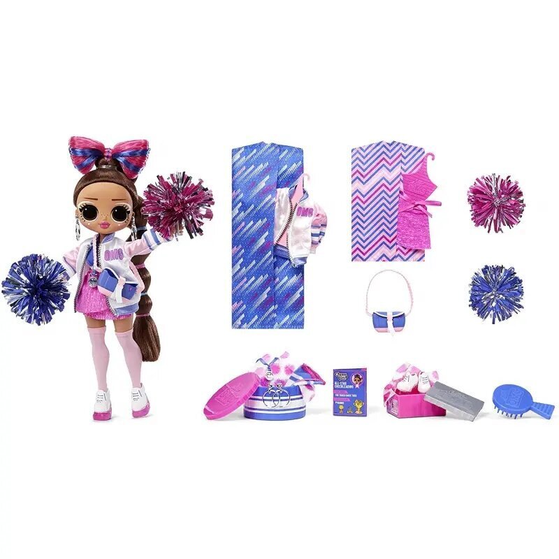 Nukk O.M.G Sports Doll - Cheerleading Cheer Diva L.O.L Surprise! hind ja info | Tüdrukute mänguasjad | kaup24.ee