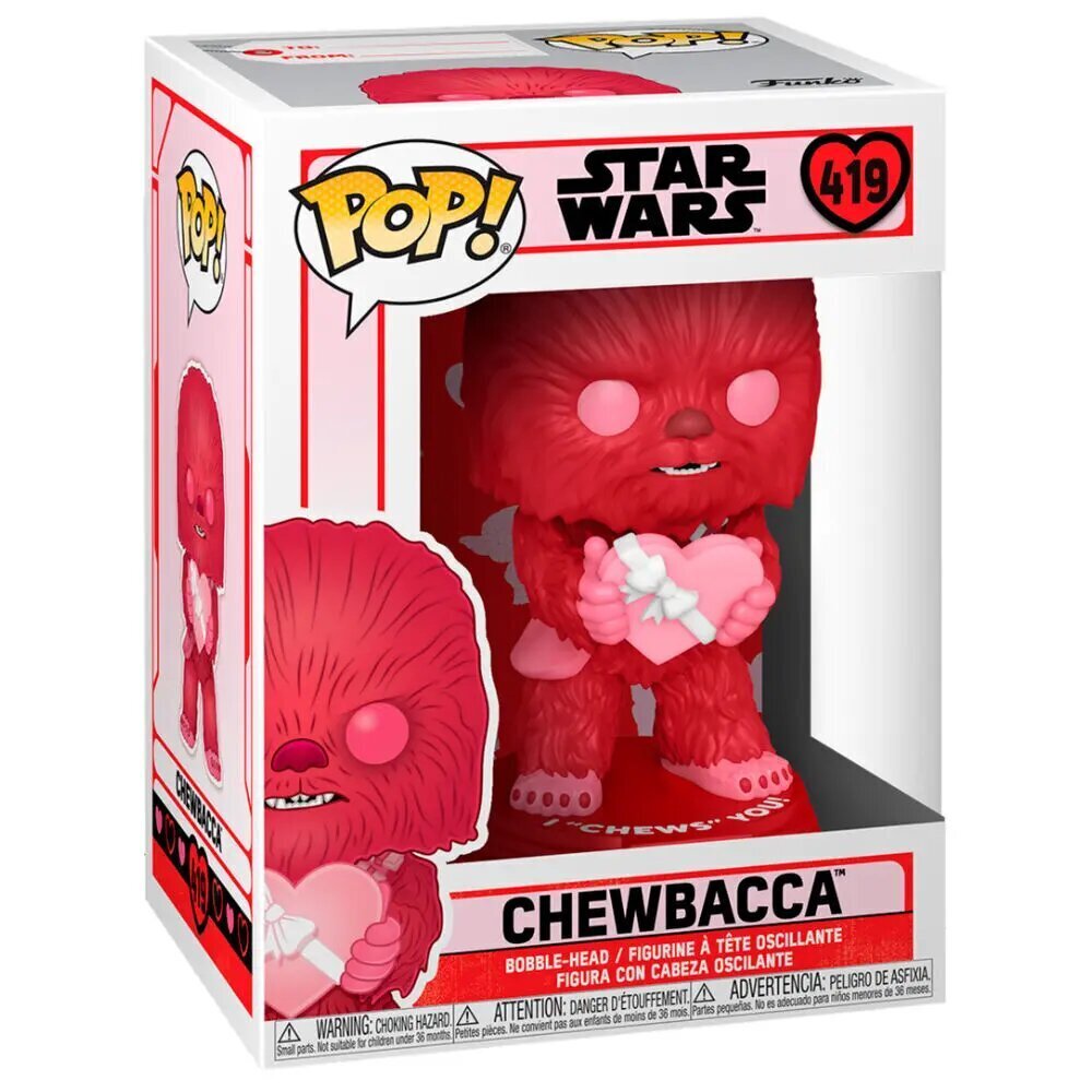 Mänguasi / figuur Star Wars Valentinipäeva Chewbacca Cupid POP hind ja info | Fännitooted mänguritele | kaup24.ee