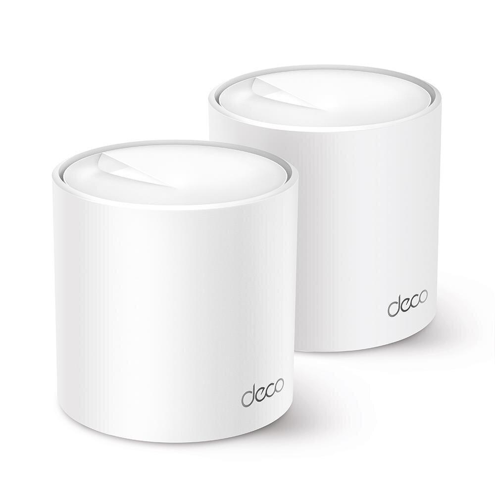 Wireless Router|TP-LINK|Wireless Router|2-pack|2900 Mbps|Mesh|Wi-Fi 6|3x10/100/1000M|Number of antennas 2|DECOX50(2-PACK) hind ja info | Juhtmeta pöörduspunktid  (Access Point) | kaup24.ee