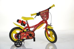 Jalgratas lastele Dino bikes Flash 12", punane/kollane hind ja info | Dino bikes Jalgratta tarvikud ja lisaseadmed | kaup24.ee