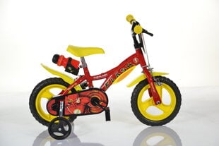 Jalgratas lastele Dino bikes Flash 12", punane/kollane hind ja info | Dino bikes Jalgratta tarvikud ja lisaseadmed | kaup24.ee