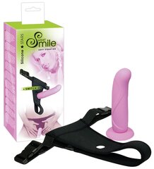 Sweet smile силиконовый Strap-On, 16 см цена и информация | Фаллоимитаторы | kaup24.ee
