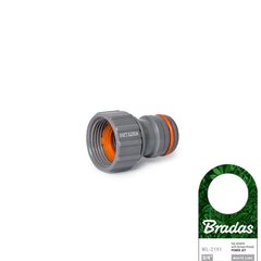 Sisekeermega kraanühendus 3/4 "Bradas White Line POWER JET hind ja info | Kastekannud, voolikud, niisutus | kaup24.ee