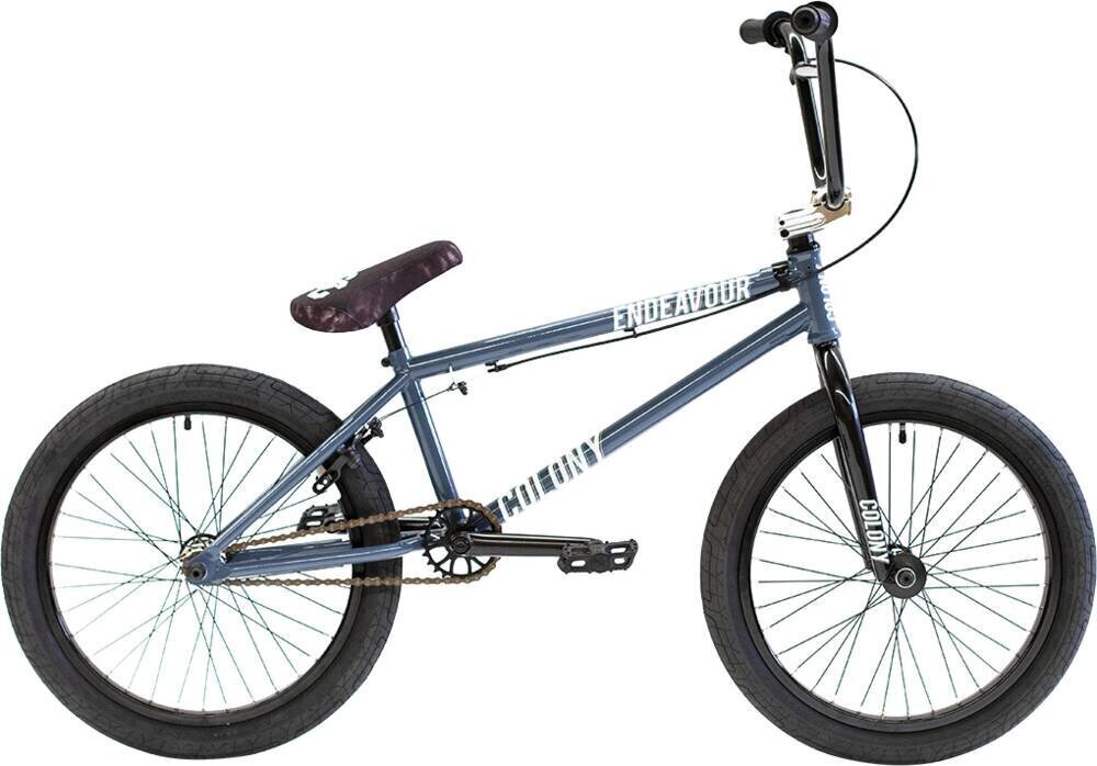 BMX Freestyle jalgratas Colony Endeavour 20 "2021, tumehall / poleeritud hind ja info | Jalgrattad | kaup24.ee