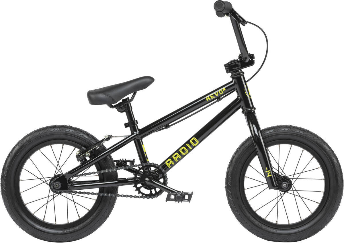 BMX Freestyle jalgratas Radio Revo 14 "2021, must hind ja info | Jalgrattad | kaup24.ee