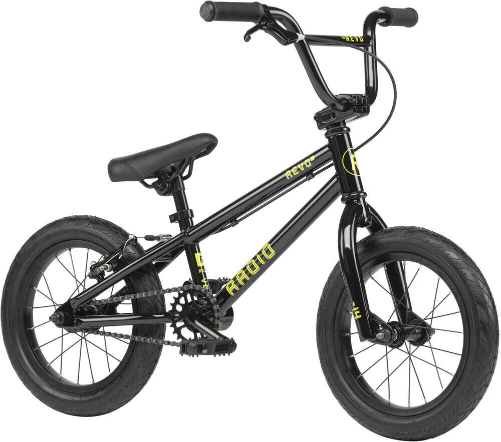 BMX Freestyle jalgratas Radio Revo 14 "2021, must hind ja info | Jalgrattad | kaup24.ee