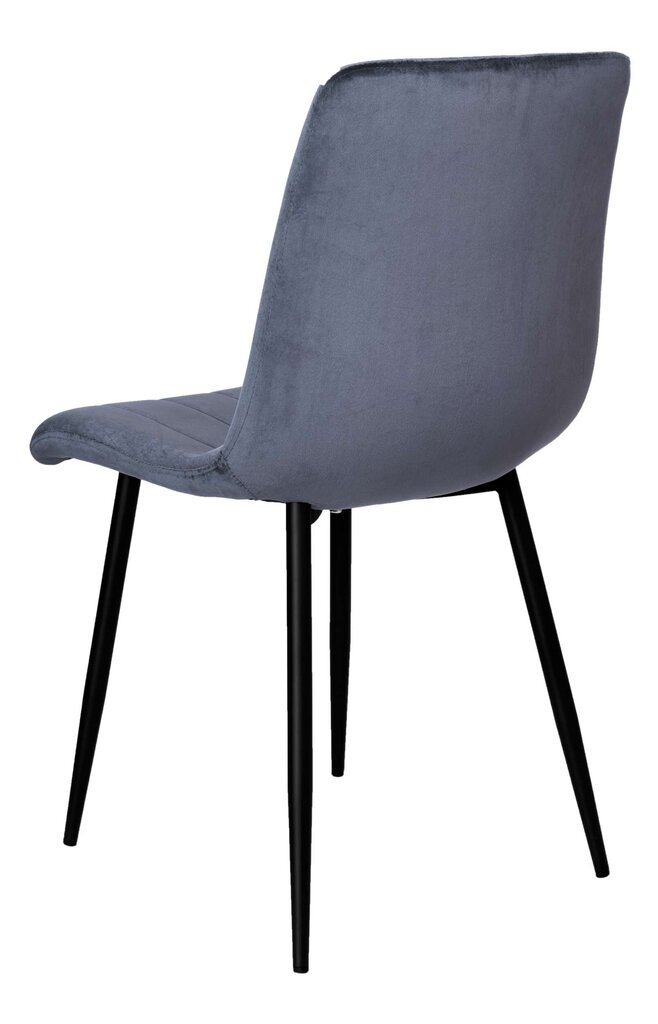 Sametist tool FRESNO grafiitvärvi hind ja info | Söögilaua toolid, köögitoolid | kaup24.ee