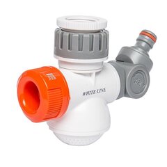 Multifunktsionaalne segisti adapter Bradas WHITE LINE Multi Shower hind ja info | Kastekannud, voolikud, niisutus | kaup24.ee