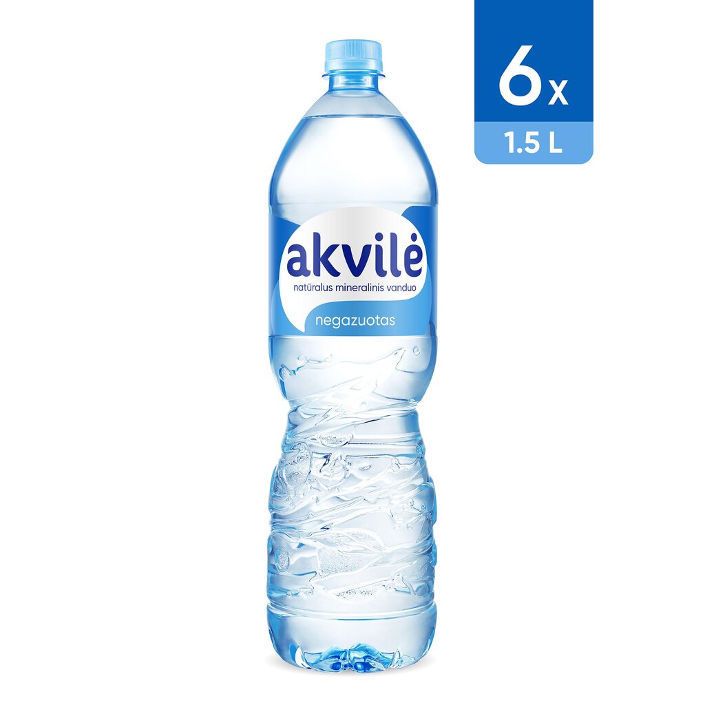 Mineraalvesi Akvilė, gaseerimata, 1.5l, 6 tk hind ja info | Vesi | kaup24.ee