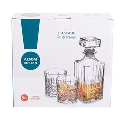 CASCADE KOMPLEKT GRAFIIN 900 ML + 4 TASSI 330 ML hind ja info | Klaasid, tassid ja kannud | kaup24.ee