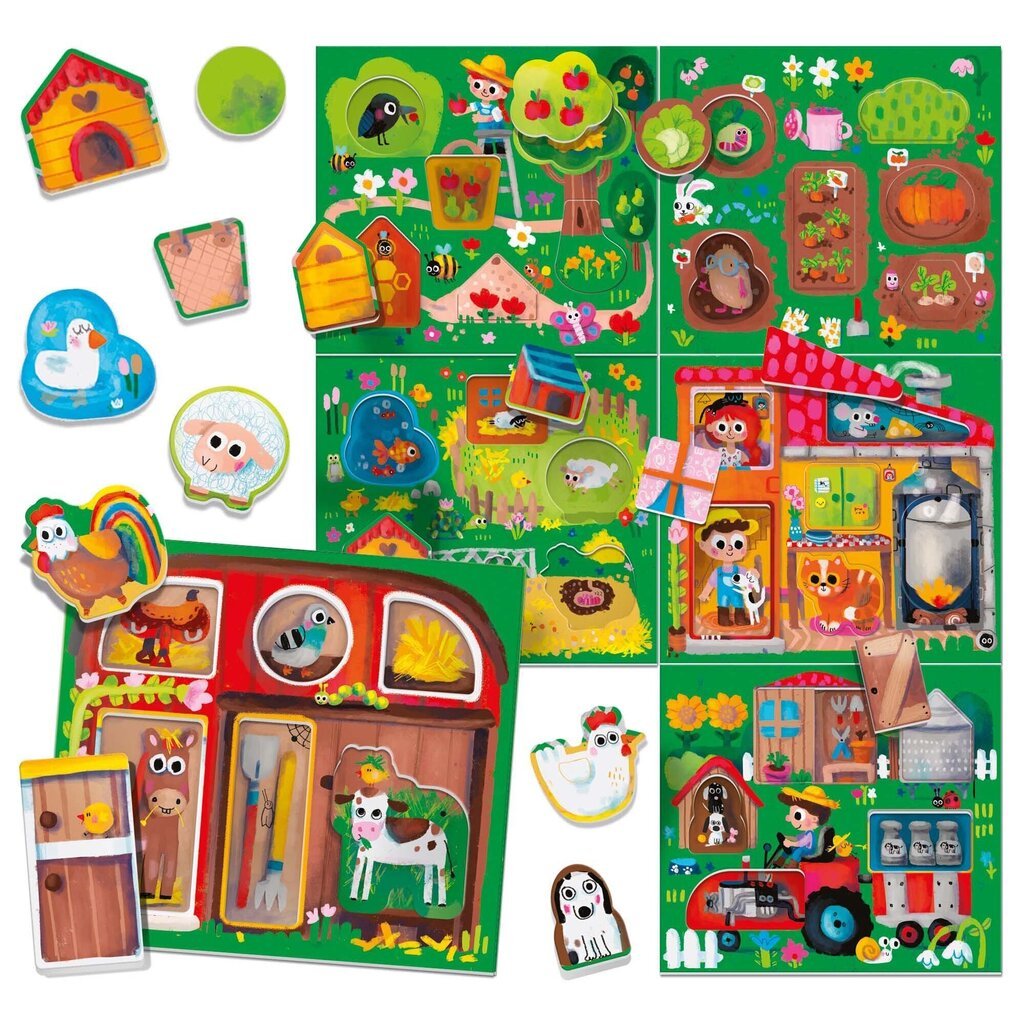 Arendav mäng Headu Montessori Talu цена и информация | Arendavad mänguasjad | kaup24.ee
