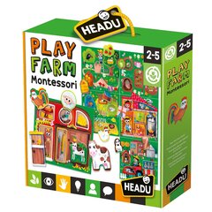 Развивающая игра Headu Montessori, ферма цена и информация | Развивающие игрушки | kaup24.ee