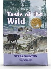 Teraviljavaba kuivtoit koertele Taste of the Wild Sierra Mountain lambalihaga, 5,6 kg hind ja info | Kuivtoit koertele | kaup24.ee