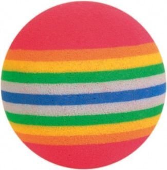 Jäigad pallid TRIXIE Rainbow 4 tk цена и информация | Mänguasjad kassidele | kaup24.ee