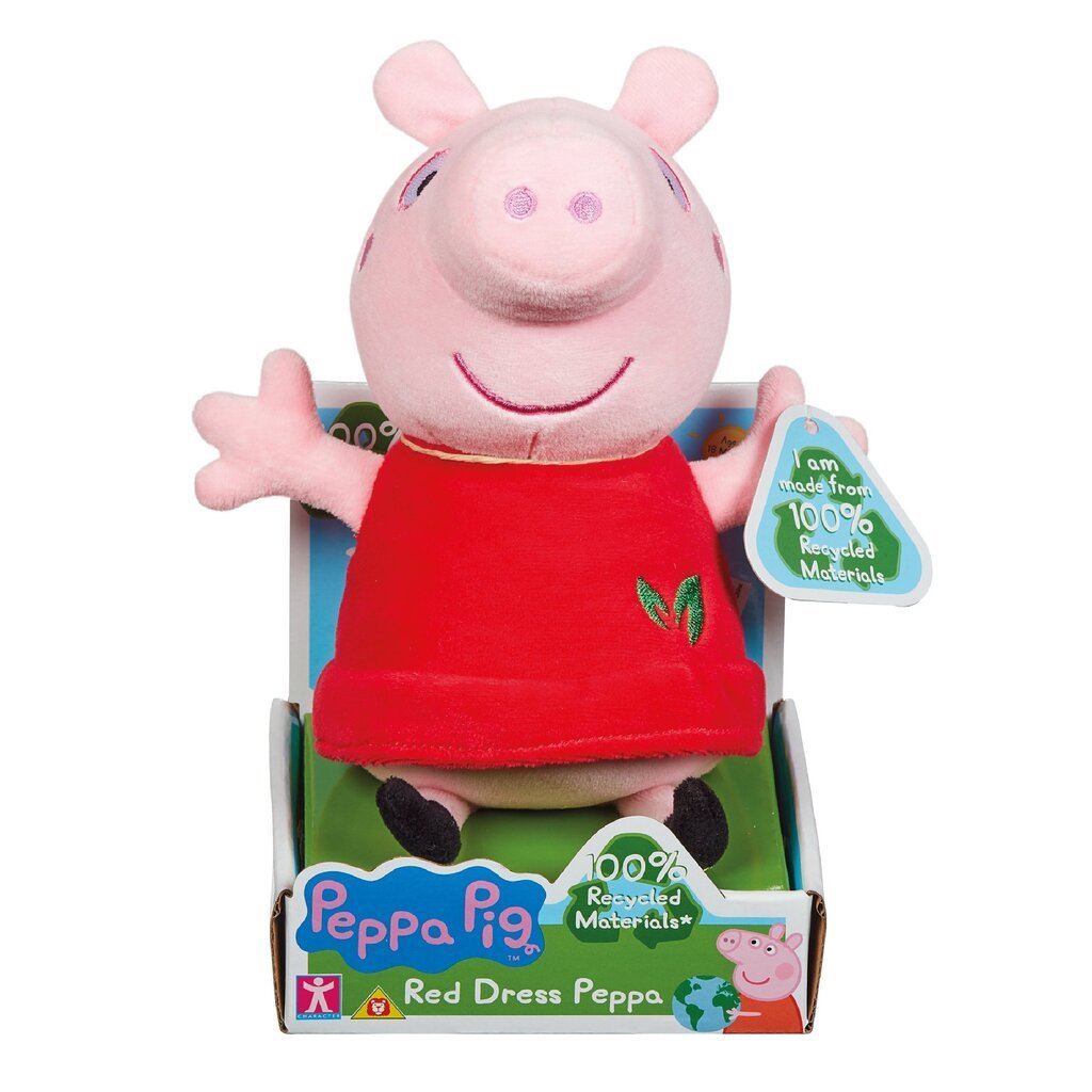 Plüüsist mänguasi Põrsas Peppa (Peppa Pig), 20 cm hind ja info | Pehmed mänguasjad | kaup24.ee