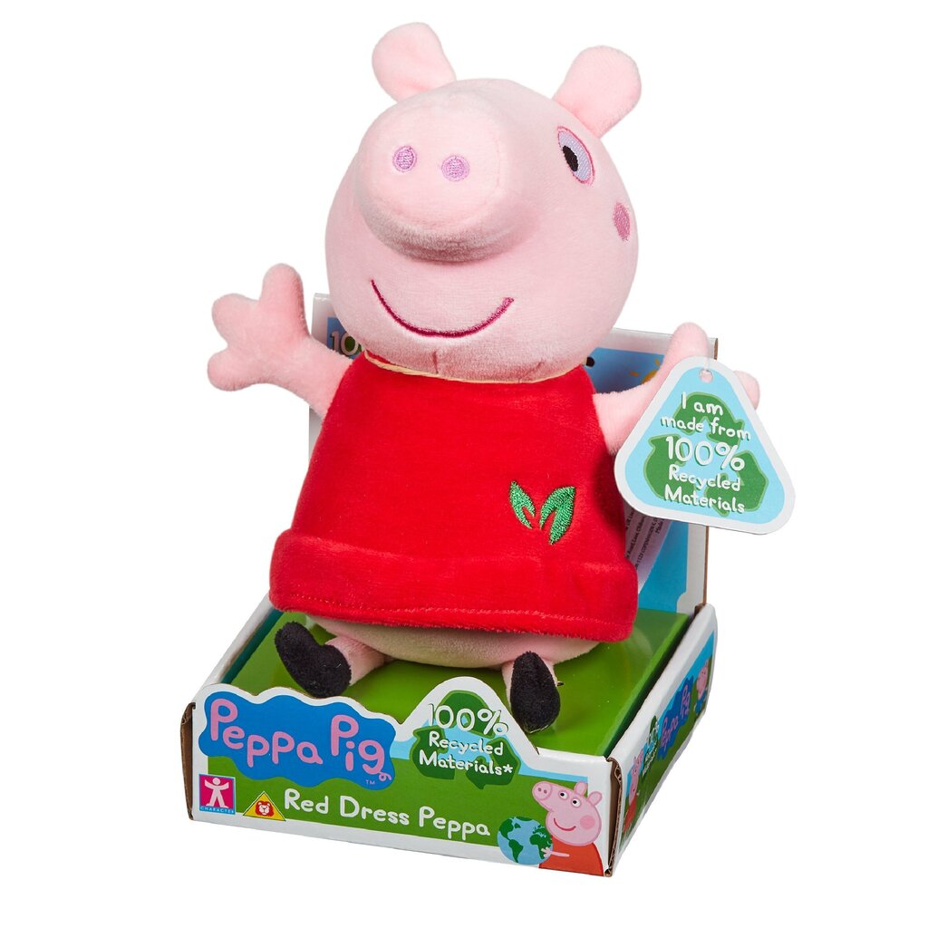 Plüüsist mänguasi Põrsas Peppa (Peppa Pig), 20 cm цена и информация | Pehmed mänguasjad | kaup24.ee