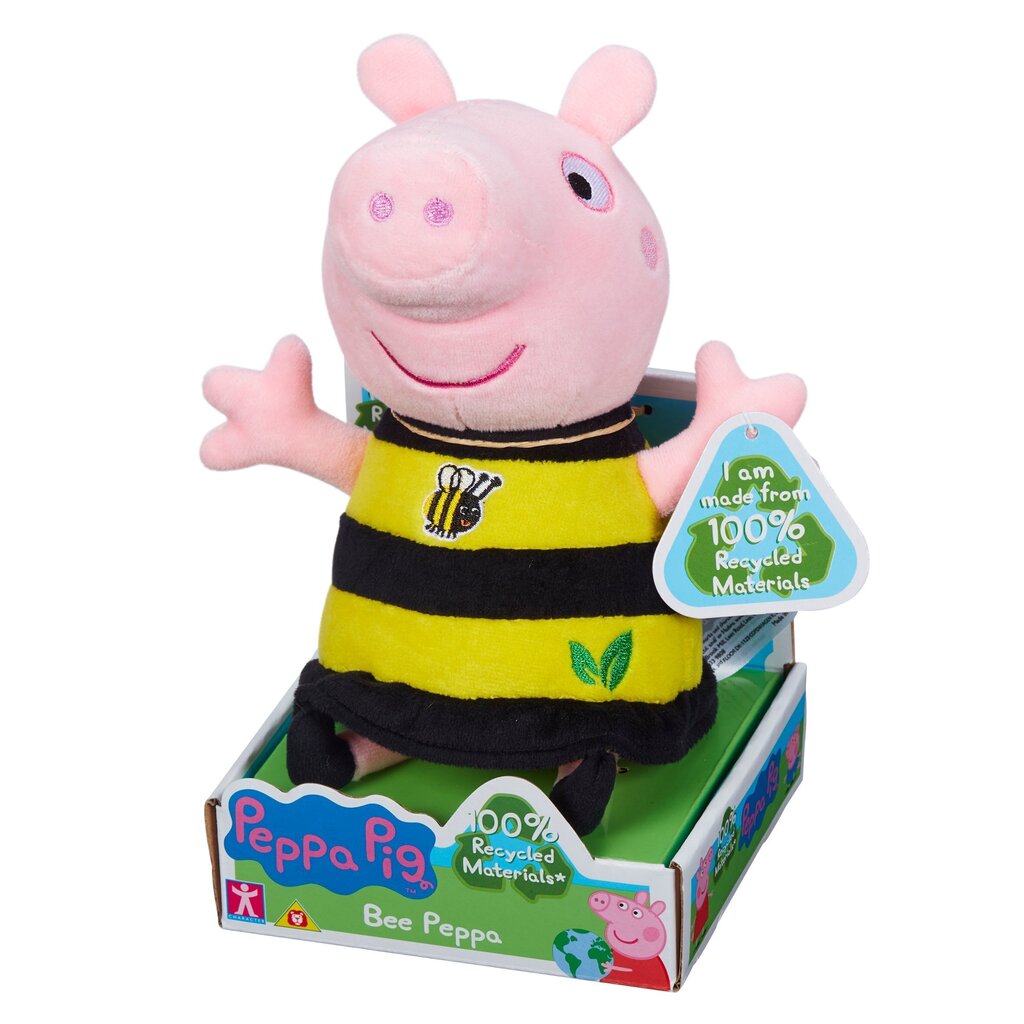 Plüüsist mänguasi Põrsas Peppa (Peppa Pig), 20 cm hind ja info | Pehmed mänguasjad | kaup24.ee