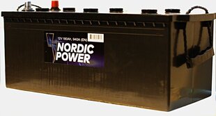  Аккумулятор Nordic Power 180 мАч 940A 12Вт цена и информация | Батареи | kaup24.ee