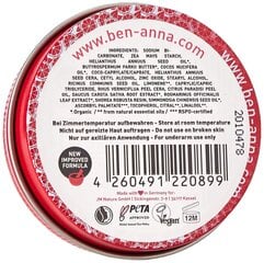 Kreemjas deodorant purgis Ben&Anna Pink Grapefruit, 45 g цена и информация | Дезодоранты | kaup24.ee