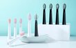 FairyWill Sonic elektrilised hambaharjad peadega E11 / must ja roosa hind ja info | Elektrilised hambaharjad | kaup24.ee