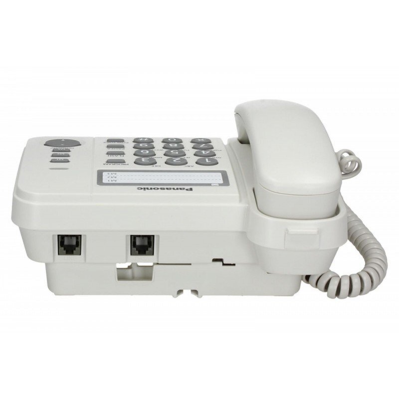 Panasonic KX-TS520, valge цена и информация | Lauatelefonid | kaup24.ee