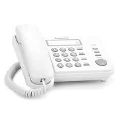 Panasonic KX-TS520, valge hind ja info | Lauatelefonid | kaup24.ee