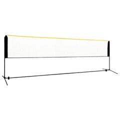 vidaXL reguleeritav sulgpallivõrk, 500x103x94-158 cm, metall hind ja info | Sulgpall | kaup24.ee