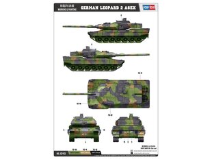 Сборная пластиковая модель Hobbyboss - German Leopard 2A6EX, 1/35, 82403 цена и информация | Конструкторы и кубики | kaup24.ee