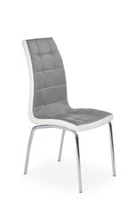 Комплект из 4 стульев Halmar K 186, серый/белый цена и информация | Стулья для кухни и столовой | kaup24.ee