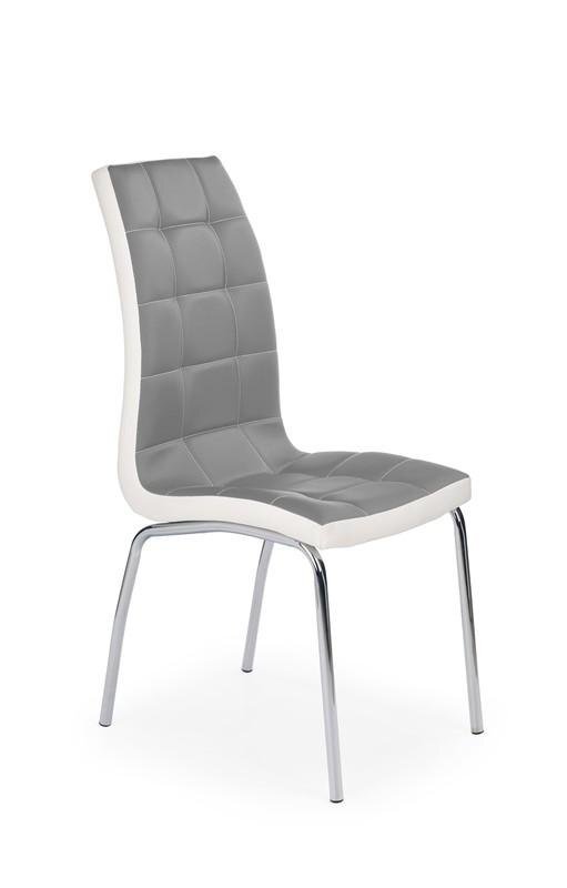 4 tooli komplekt ​​K 186, hall/valge hind ja info | Söögitoolid, baaritoolid | kaup24.ee