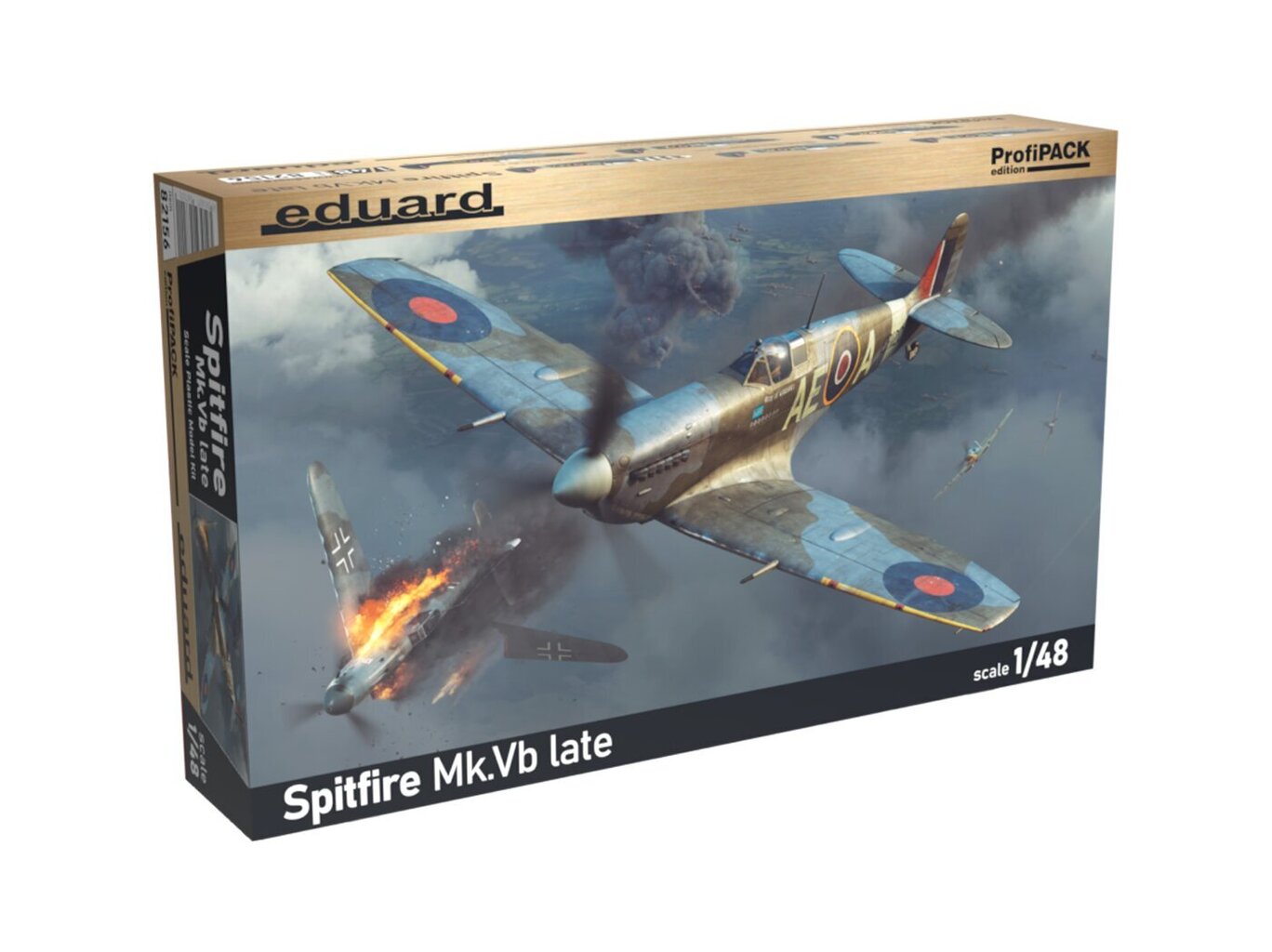 Eduard - Spitfire Mk.Vb late ProfiPACK Edition, 1/48, 82156 hind ja info | Klotsid ja konstruktorid | kaup24.ee