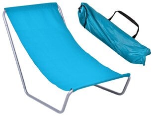 Лежак пляжный складной туристический Olek - синий цена и информация | Лежаки | kaup24.ee
