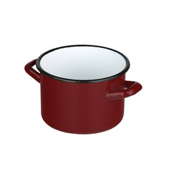 POT 1,5L 14CM X,11CM PUNANE цена и информация | Кастрюли, скороварки | kaup24.ee