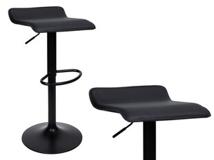 Барный стул KB-PORTI BLACK, черный цена и информация | Стулья для кухни и столовой | kaup24.ee