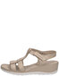 Caprice nahast naiste lahtised kingad, beež hind ja info | Naiste sandaalid | kaup24.ee