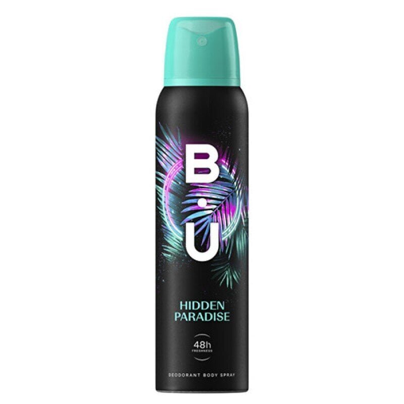 B.U. Hidden Paradise – sprei deodorant, 150 ml цена и информация | Deodorandid | kaup24.ee