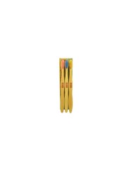 Hambaharjad XPel Bamboo toothbrush XOC Soft, 3 tk hind ja info | Suuhügieen | kaup24.ee