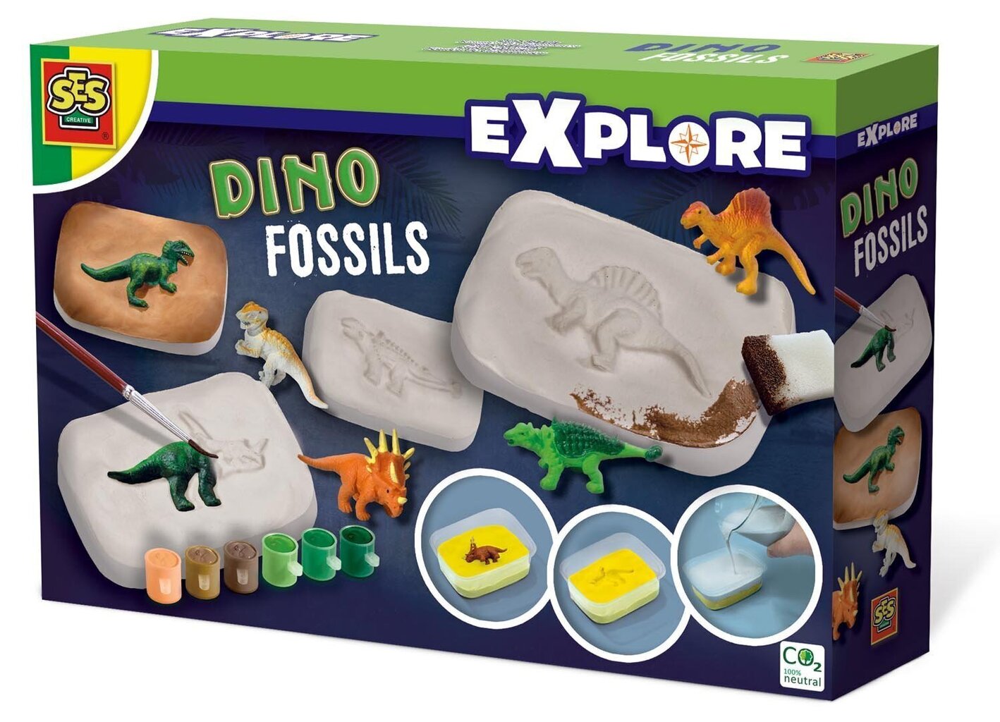 Dinosauruse fossiil SES цена и информация | Arendavad mänguasjad | kaup24.ee