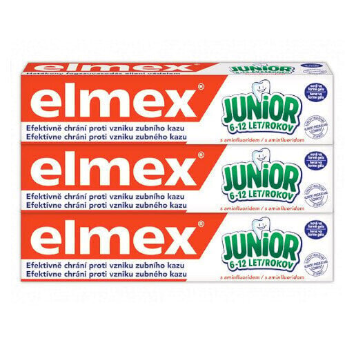 Laste hambapasta Elmex Junior Trio, 3 x 75 ml цена и информация | Suuhügieen | kaup24.ee