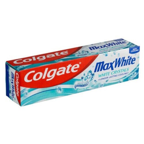 Valgendav hambapasta Colgate Max White White Crystals, 75 ml hind ja info | Suuhügieen | kaup24.ee