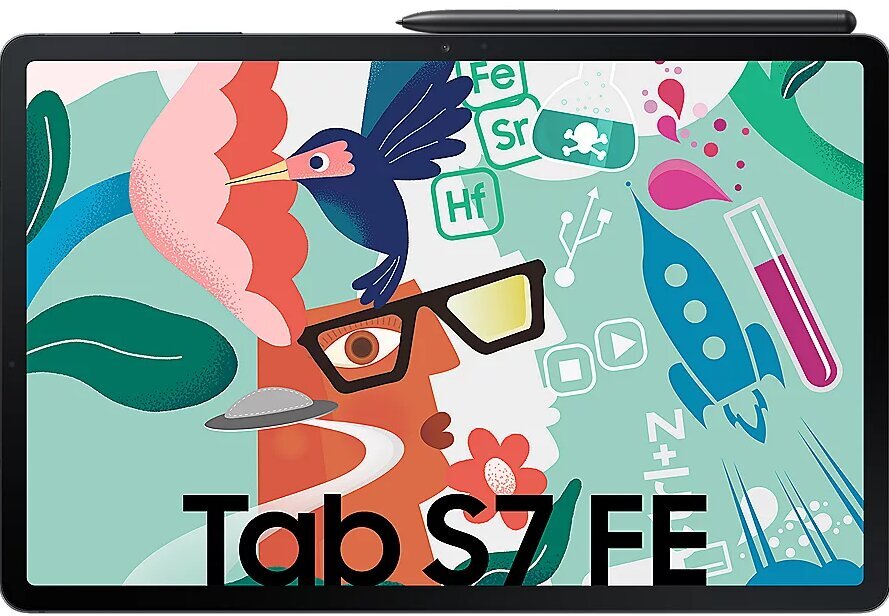 Samsung Galaxy Tab S7 FE WiFi 6/128GB SM-T733NZK цена и информация | Tahvelarvutid | kaup24.ee