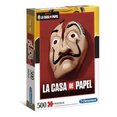 Пазл Clementoni La Casa De Papel, 500 д. цена и информация | Пазлы | kaup24.ee